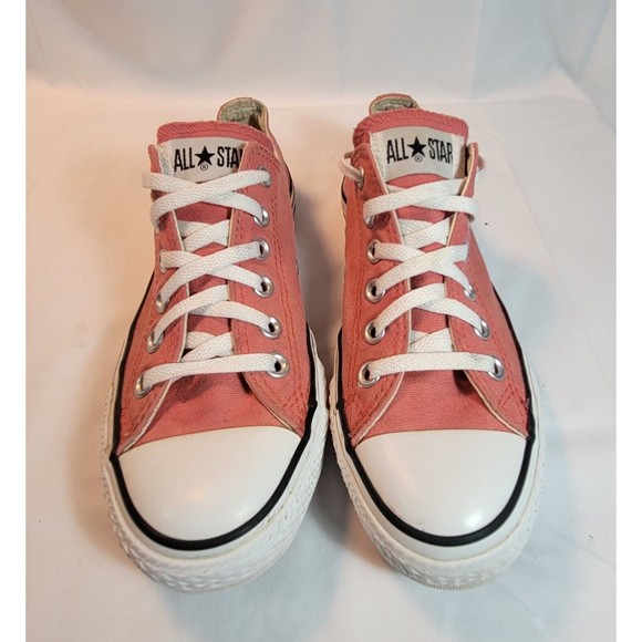 Converse All Star Low Red 7B 08 08 S48 Womens 7.5 Mens 5.5 Pre 2008 All Star tag - Picture 1 of 9